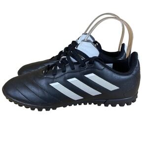 New Adidas Soccer Cleats Turf Shoes Kids Size 6 US Black White Youth‎ Football